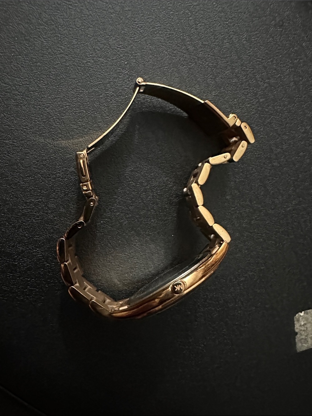 Michael Kors Rose Gold-Tone Link Bracelet Watch - Picture 3 of 6